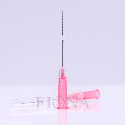 Plla mono 29g 30g (PDO PCL PLLA 29G/30G) de pcl de Pdo de stimulation de collagène de fil de torsion de vis