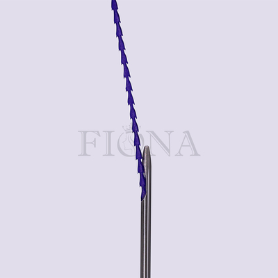 Le fil de dent de bâti de Pdo a à plat sculpté 18g 100mm avec la canule de W