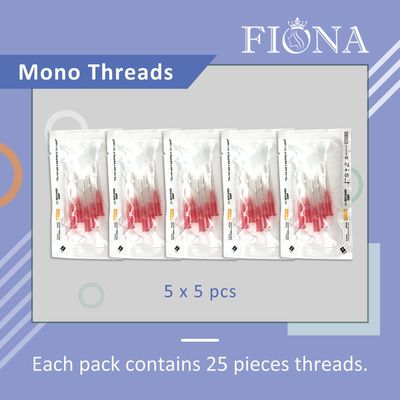 Double chirurgie plastique mono absorbable de filets de vis