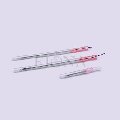 Fil barbelé 18G absorbable 4D 6D de dent de bâti de PDO pour la ligne de V