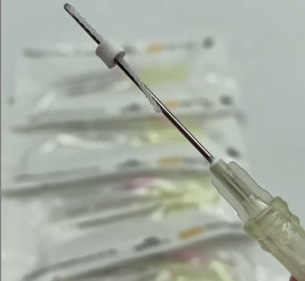 Fils absorbables de l'aiguille PDO de canule pour le remplissage de pli Nasolabial et de temple