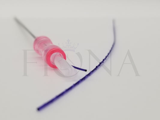 Gruesas muy de pieles des pesados y de bidireccional de cánula de PDO 18G 100mm Hilo de tejidos émoussés d'Indicado Para.