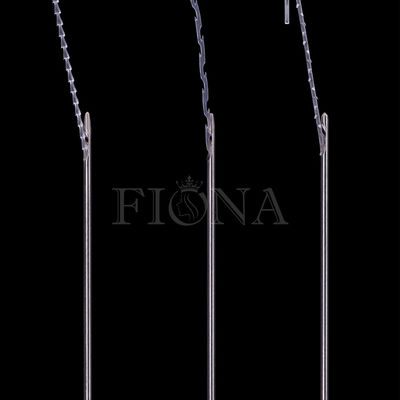 Le fil barbelé de dent de bâti de PDO PCL PLACL a à plat sculpté absorbable pour le levage de visage