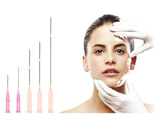 Fil Nonsurgical de dent de levage de visage de fil de PDO 18G 100mm pour le levage de visage instantané