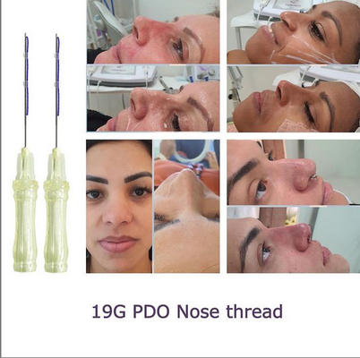 Ascenseur de nez de Fiona Absorbable Pdo Cog Thread pour la taille 19G-60mm 19G-38mm de Jobe de nez