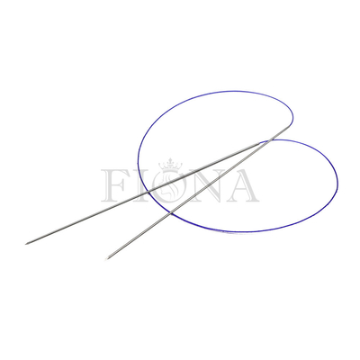 Double levage de silhouette du fil 21G 290mm 19G 460mm d'aiguille de double bras