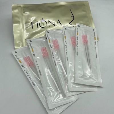 La canule émoussée bidirectionnelle 4D 6D Cog AOP PLLA file 18G-100mm pour le contour du visage